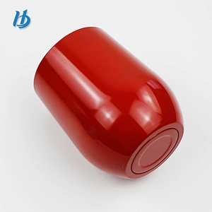 12 oz stainless steel wine tumbler with lid Insulated shockproof drinking cup for children