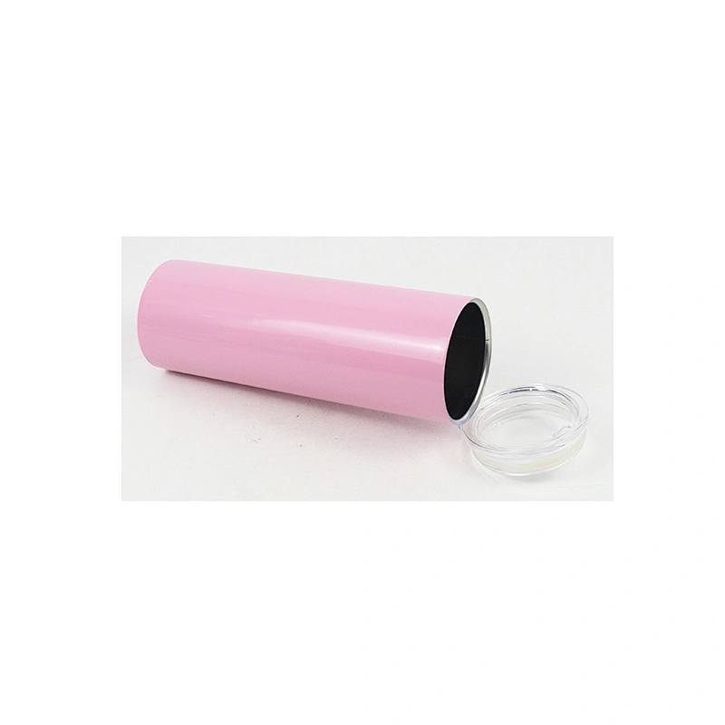 Hibour Outdoor Unbreakable 14OZ 20 OZ Double-Insulated Stainless Steel Skinny Straw Tumbler With Lid and Straw