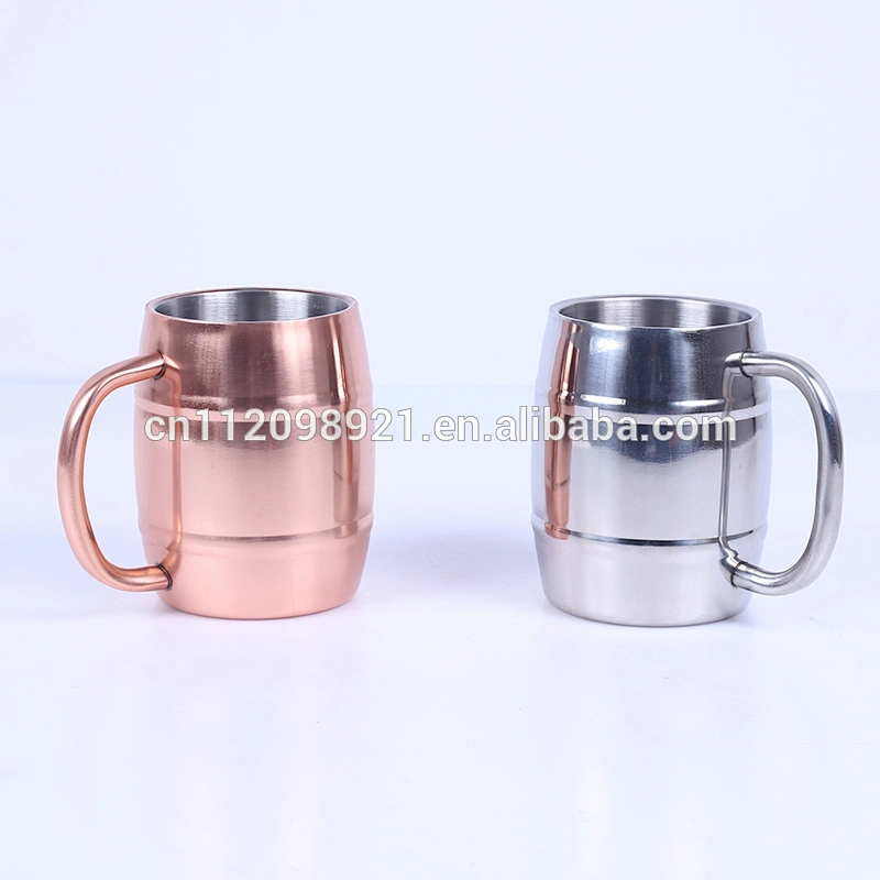 New products best new design bpa free 18/8 stainless steel beer coffee metal camping mug for gift