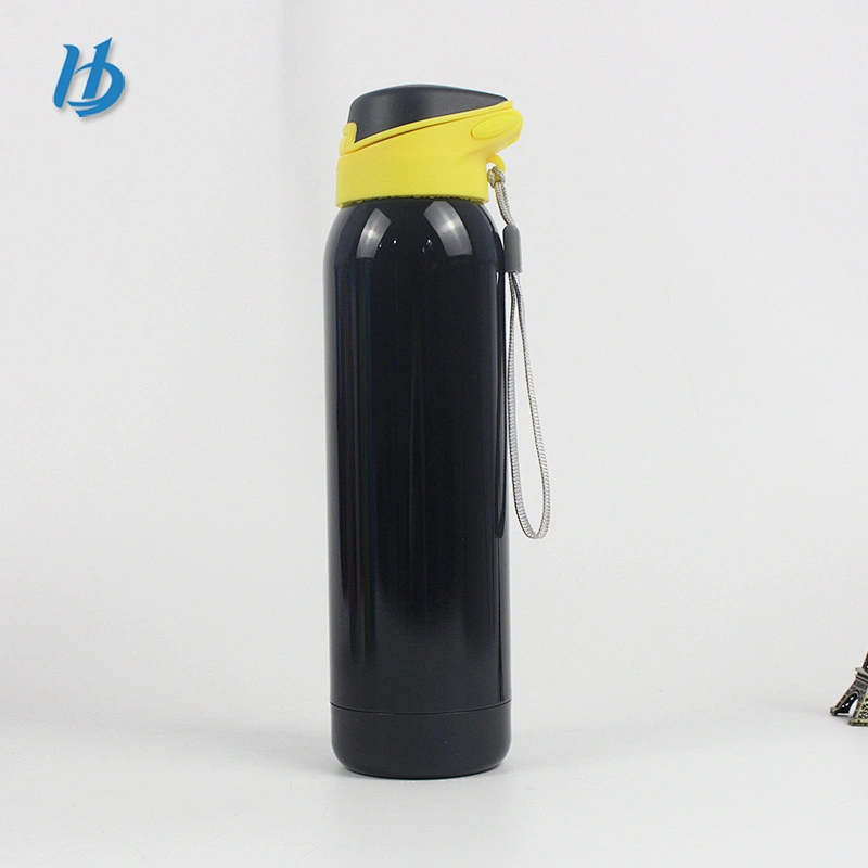 Folding water bottle ,500ml double wall painting metal water bottle