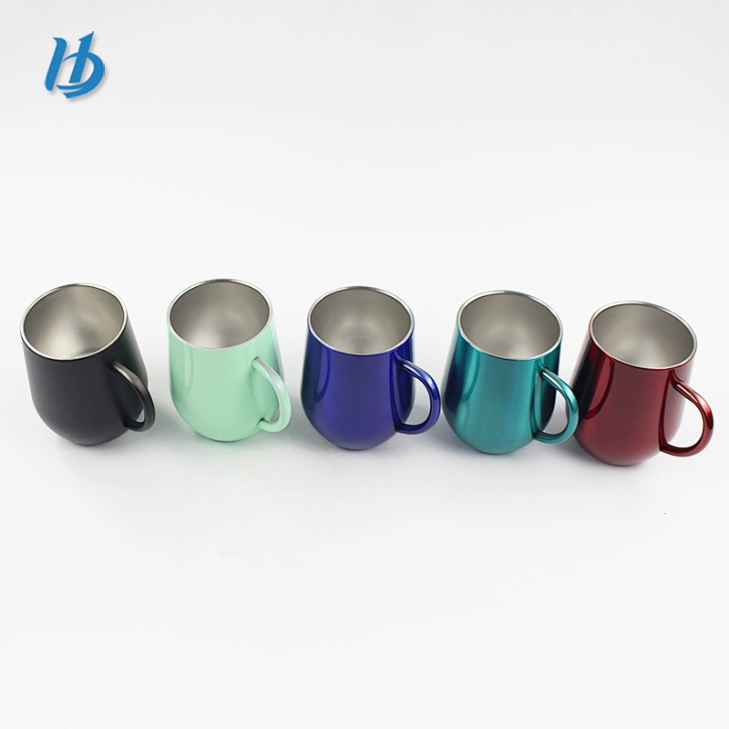 Personalized short travel mug small coffee travel mug 12oz double wall vacuum mug