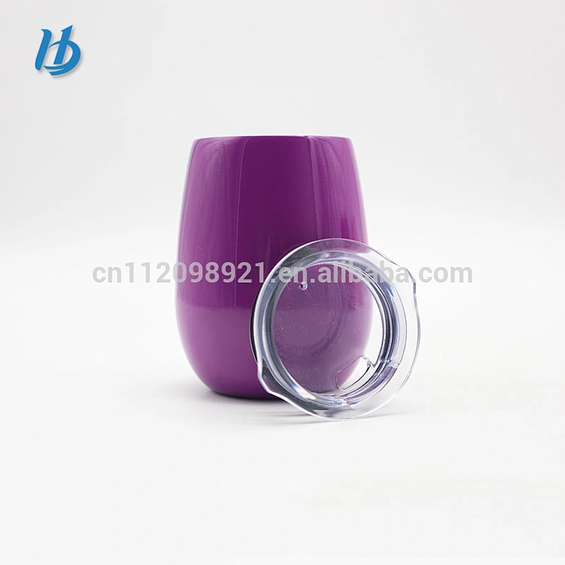 9oz double wall stainless steel vacuum wine mug coffee cup with Customized Wholesale