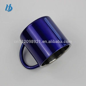 Personalized metal stainless steel mug,220ml customized tea cup wholesale