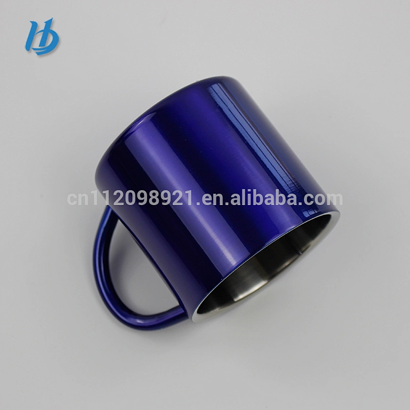 Personalized metal stainless steel mug,220ml customized tea cup wholesale