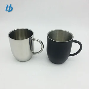 Wholesale Custom Double Wall Gold Plated Stainless Steel Coffee Mugs Tumbler