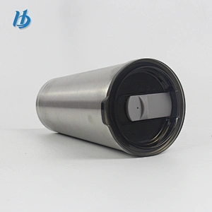 High quality coffee mug,short travel mug double wall beer mug with lid