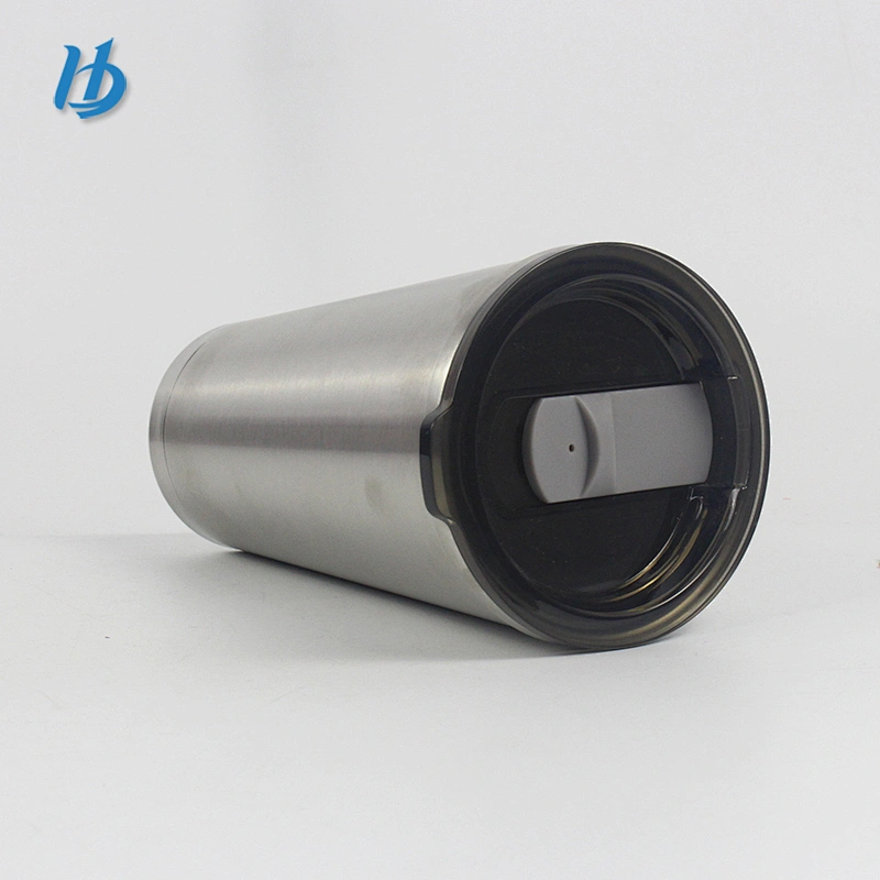 High quality coffee mug,short travel mug double wall beer mug with lid