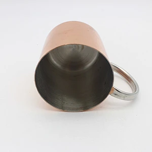 Single Wall Stainless Steel Insulated Custom Logo Coffee cup with Handle