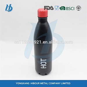 Novelty high quality 304 Stainless steel double wall cola vacuum sport drinking water bottle cola bottle