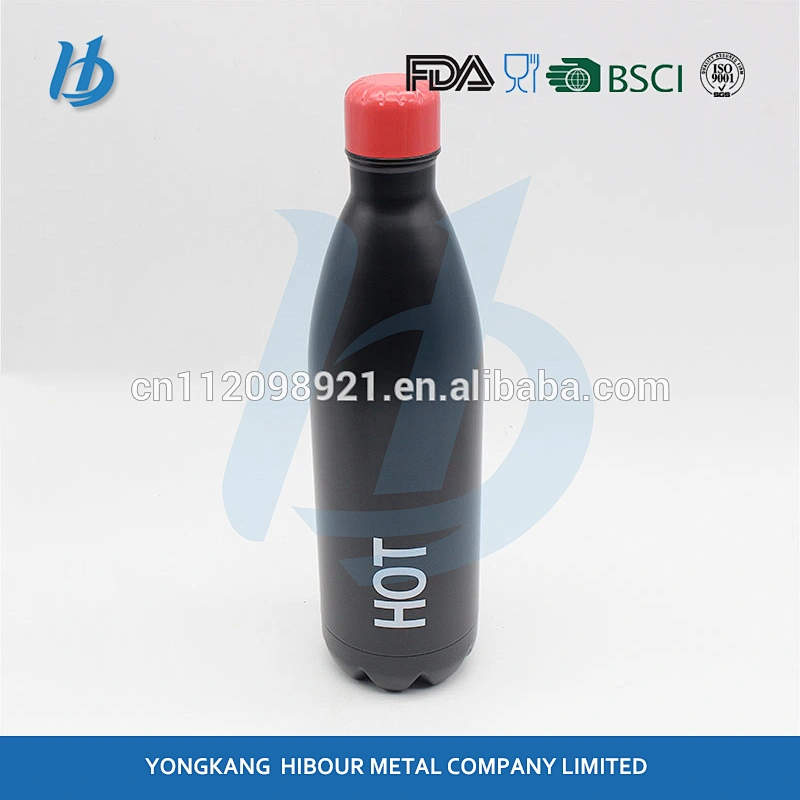 Novelty high quality 304 Stainless steel double wall cola vacuum sport drinking water bottle cola bottle