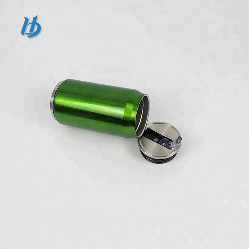 Customized personalized stainless steel cola can tumbler double wall insulation outdoor portable tumbler custom logo