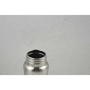 Custom Vacuum Single walled Stainless Steel Brief Sports Water Boittles