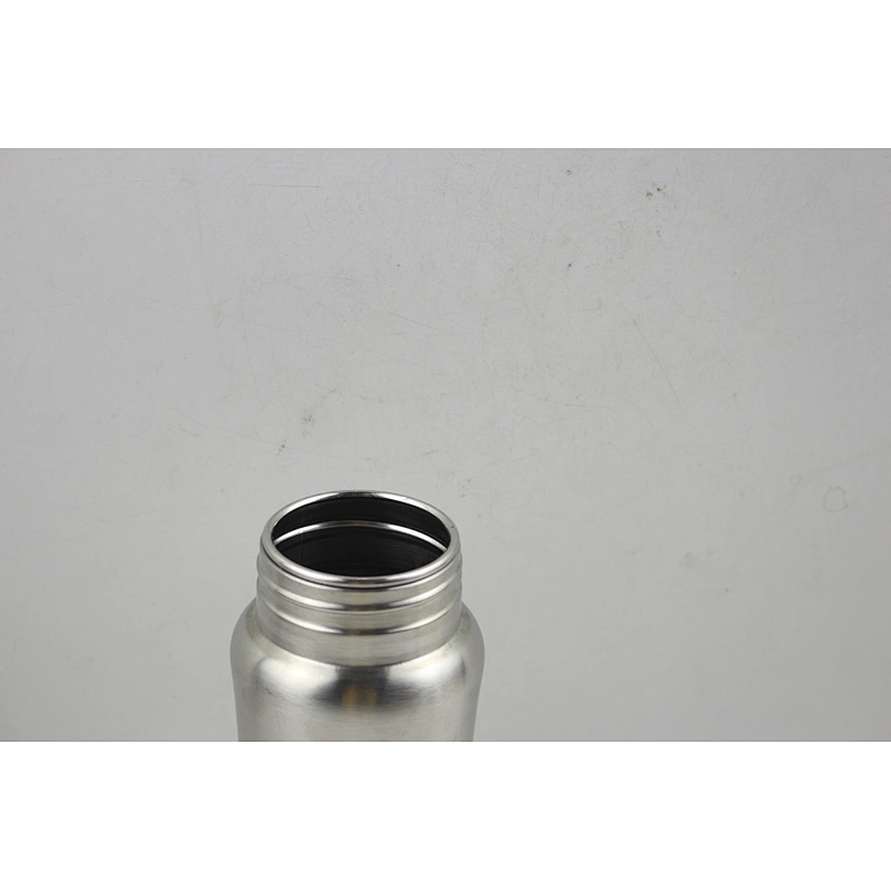 Custom Vacuum Single walled Stainless Steel Brief Sports Water Boittles