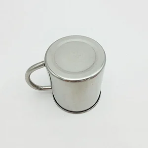 Thick Stainless Steel Cup Mugs Keep Warm With Handle Drink Coffee Tea Special Customized Logo