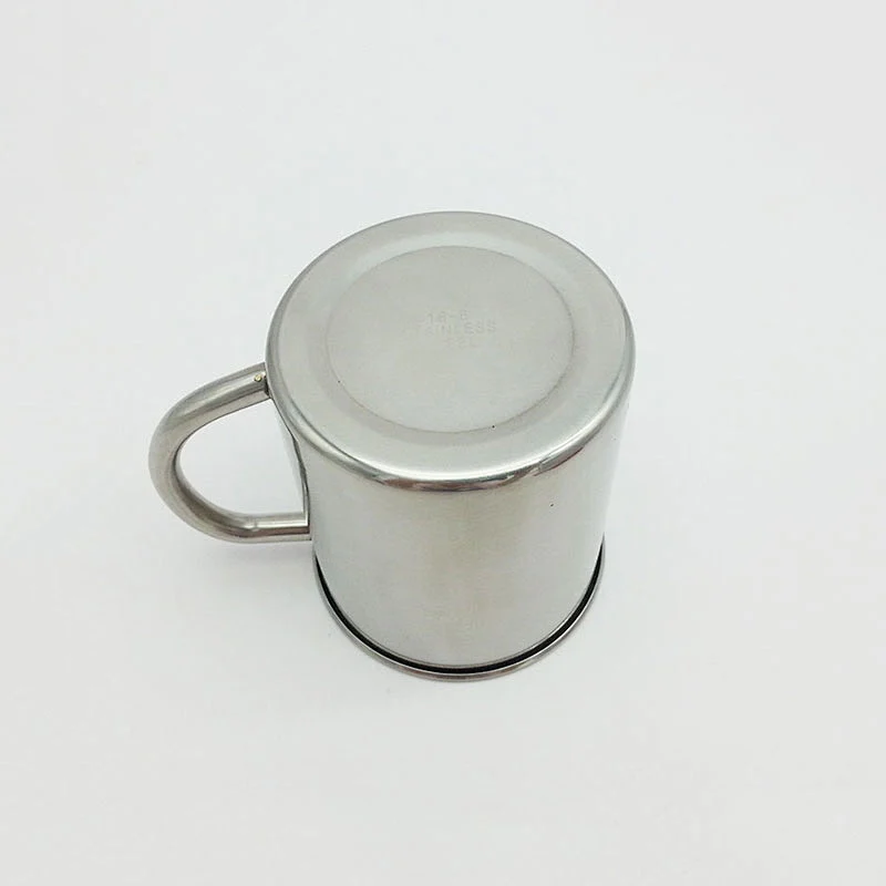 Thick Stainless Steel Cup Mugs Keep Warm With Handle Drink Coffee Tea Special Customized Logo