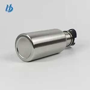 Stainless steel color,double wall water bottle customized logo