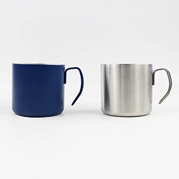 wholesale stainless steel coffee cup double wall can design logo stainless mugs