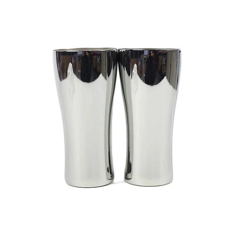 hot selling steel coffee mug without handle  beer tumbler  wholesale private label stainless steel printed cups