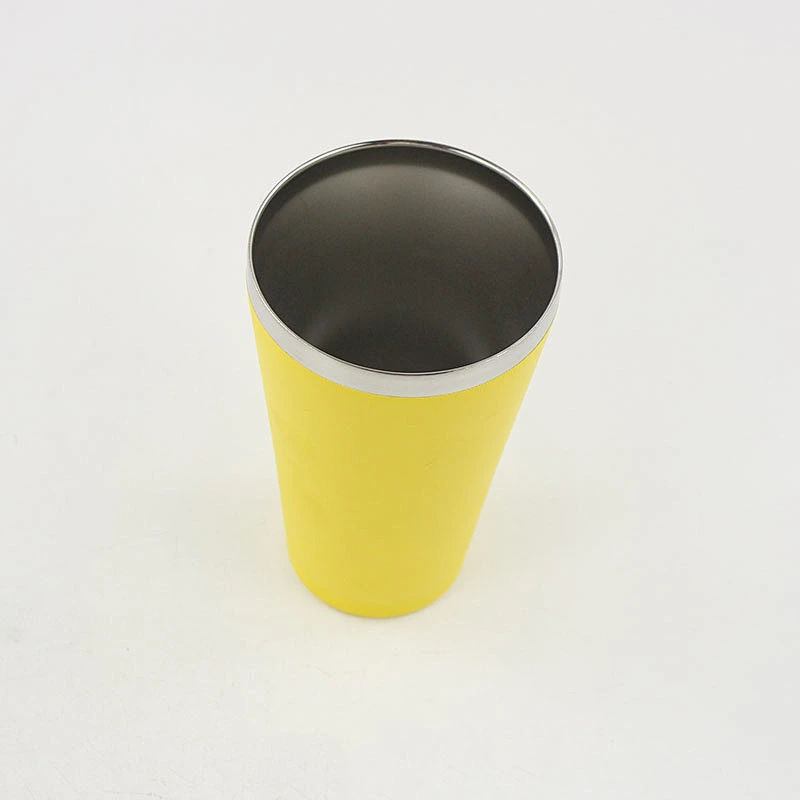 450ml Double Wall Insulated Vacuum Drinking Beer Mug Stainless Steel Coffee Mug