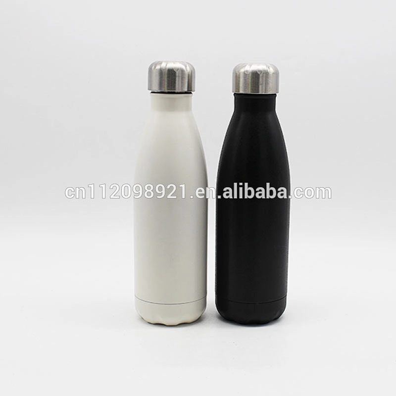 modern design 500ml vacuum flask stainless steel double wall cola bottle sport water bottle with cheapest price