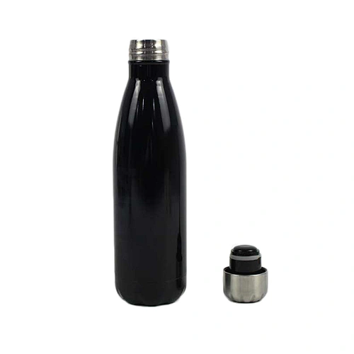 17oz Double Wall Insulated 18 8 stainless steel vacuum flask Water bottle flask for Outdoor Sports brush flasks