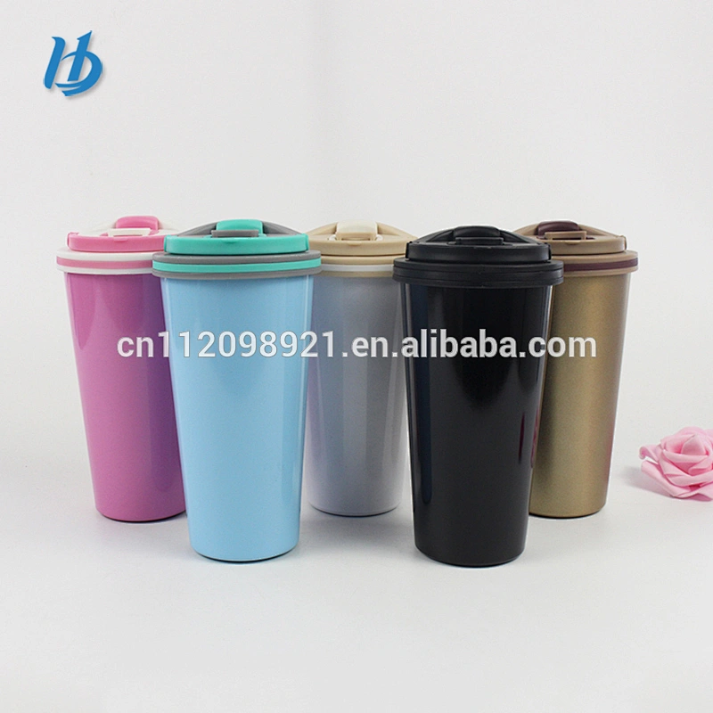 wholesale stainless steel coffee cup double wall vacuum cup holder with handle insulated mugs