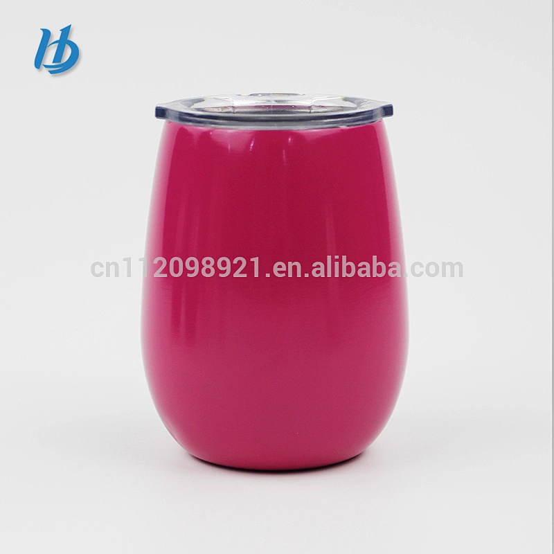 Eco-friendly stainless steel stemless wine glass,portable wine glass bottle for drinking