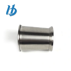Factory industrial simple 304 stainless steel single wall mug without handle