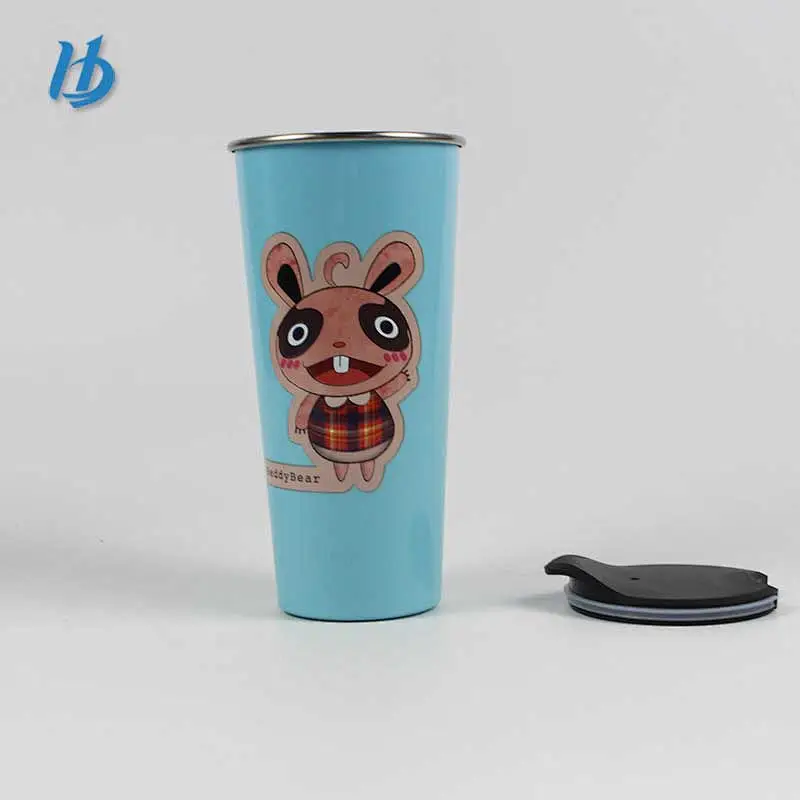 Attractive style stainless steel coffee mug,double wall coffee mug without handle