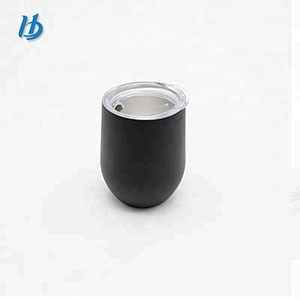 18/8 stainless steel stemless wine glass double wall drinking beer mug coffee cup with customized
