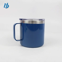 14 oz stainless steel vacuum insulated mug with lid spray paint to keep the edge of the drinking cup custom logo coffee mug