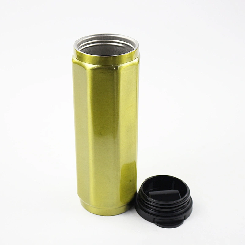 480ml Vacuum Double Walled Stainless Steel  Coffee Mug with Lid