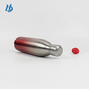 Peesonalized design water bottle cola shape water bottle for drinking