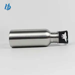 Stainless steel color,double wall water bottle customized logo