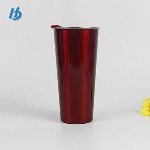 new design stainless steel customize logo and packing double wall coffee cup stainless steel mug vacuum cups
