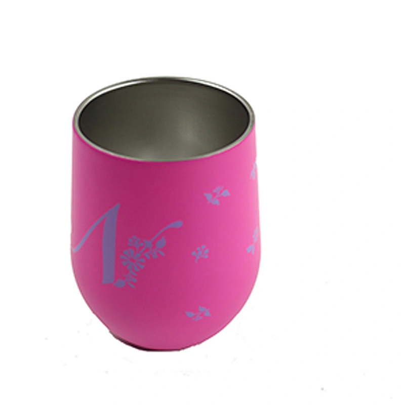stainless steel wine glass  giant wine glass insulated wine glass