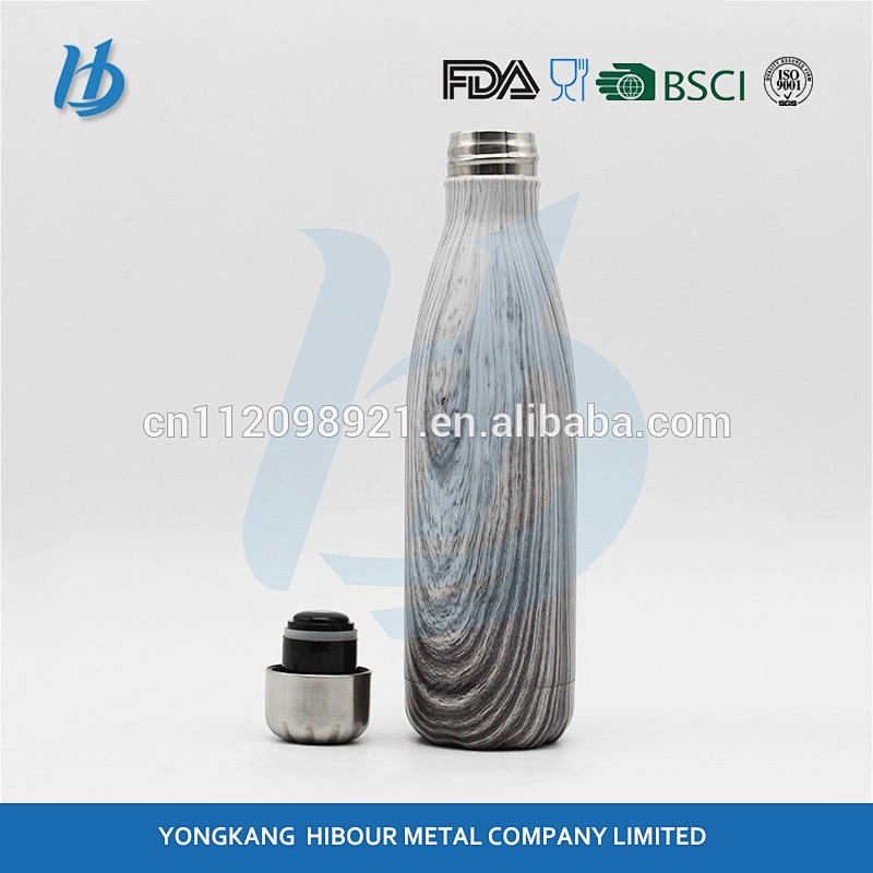 modern innovational 500ml cola shaped stainless steel vacuum flask bottle sport water bottle hot sale on amazon