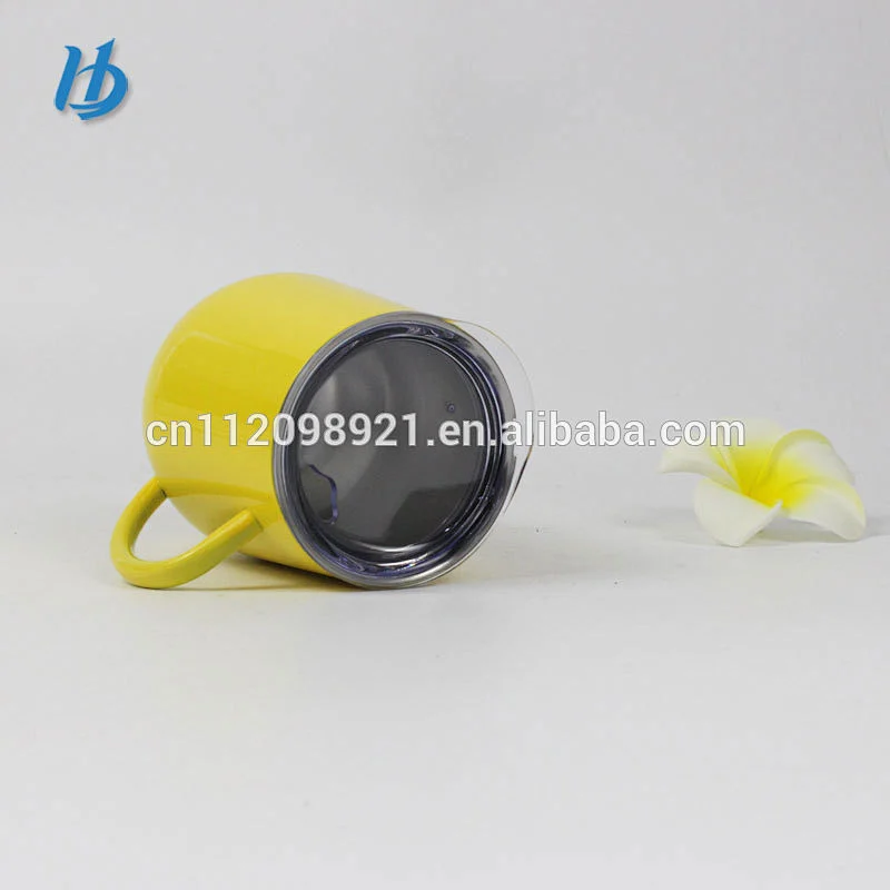2019 new products stainless steel thermal mug rubber bottom mug with customized packing