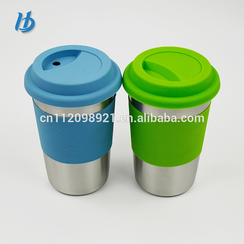 Amazon hot selling Wholesale single wall stainless steel cup coffee cup single walled cups