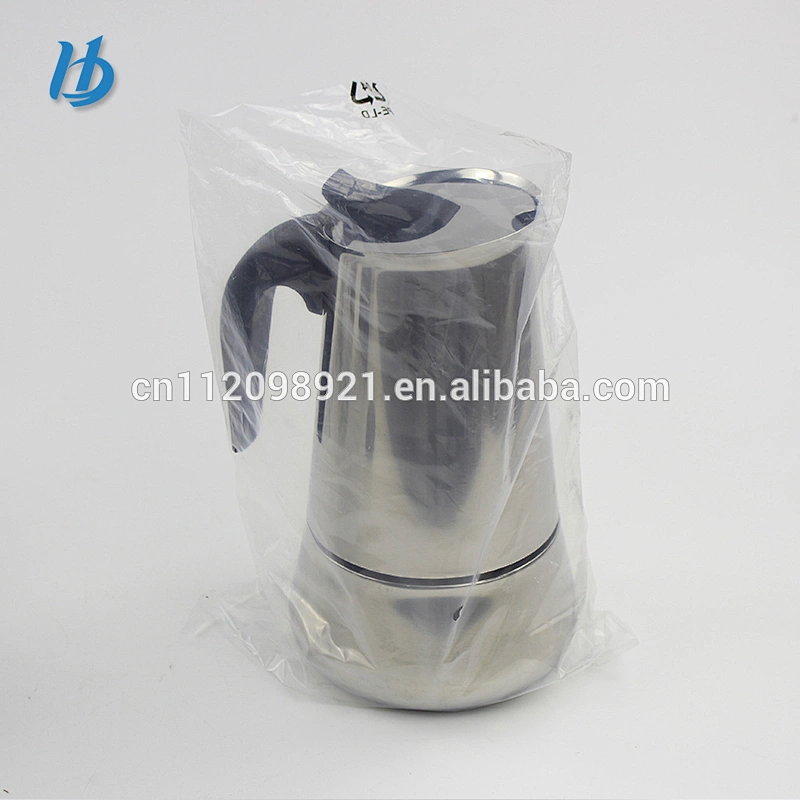 Yongkang manufacture OEM unbreakable stainless steel Italian, aluminum coffee maker for gift