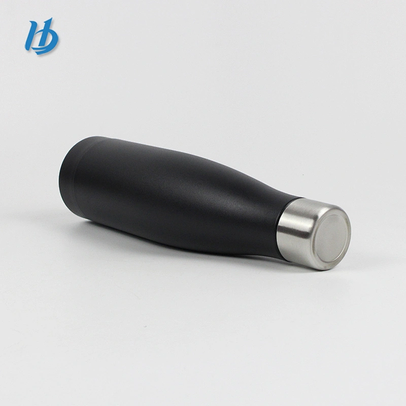 New design stainless steel cola shaped bottle,water bottle without handle