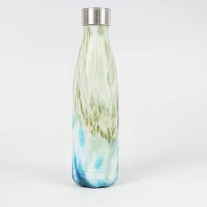 Customized Cola Shaped Stainless Steel Water Bottles with Water Transfer Printing