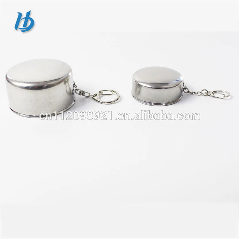 2018 hot Selling Stainless steel Portable Foldable Drink mug/Convenient Telescopic drink cup