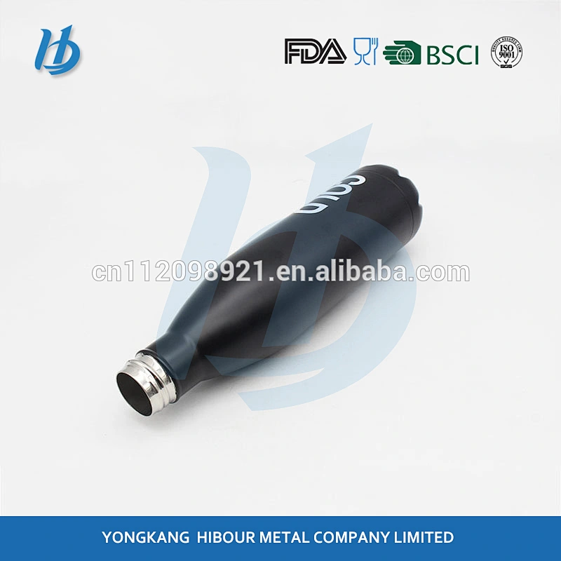 Novelty high quality 304 Stainless steel double wall cola vacuum sport drinking water bottle cola bottle