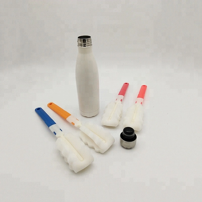 best selling sponge coffee cup cleaning brush stainless steel vacuum bottle brush
