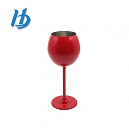 Excellent quality modern 304 stainless wedding goblet wine glass