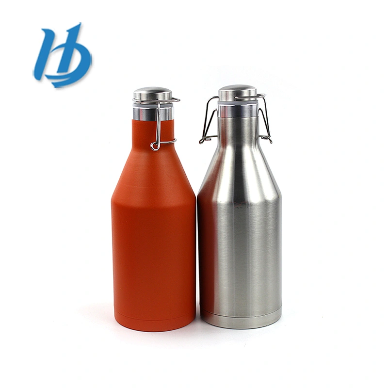 NEW design reusable thermos 304 stainless steel sports water bottle