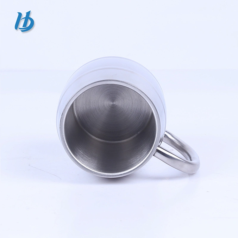 Hot Sale Double Wall Barrel Shaped Stainless Steel Beer Mug with Customized Logo