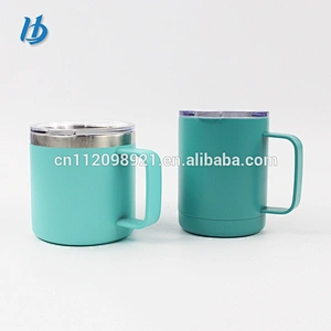 New Design eco friendly stainless steel tumbler insulated 304 stainless steel coffee mug with handle