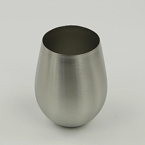 Single Layer  Insulated Custom Logo Thermos Beeg White Tea Coffee Glass Stainless Steel Mug